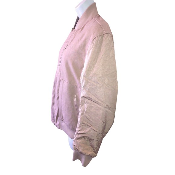 Lululemon Jacket Womens 4 Roam Far Wool Bomber Goose Down 3-in-1 Puffer Pink - Picture 3 of 10